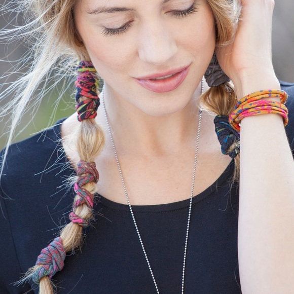 NEW boho band hair ties - Picture 6 of 7